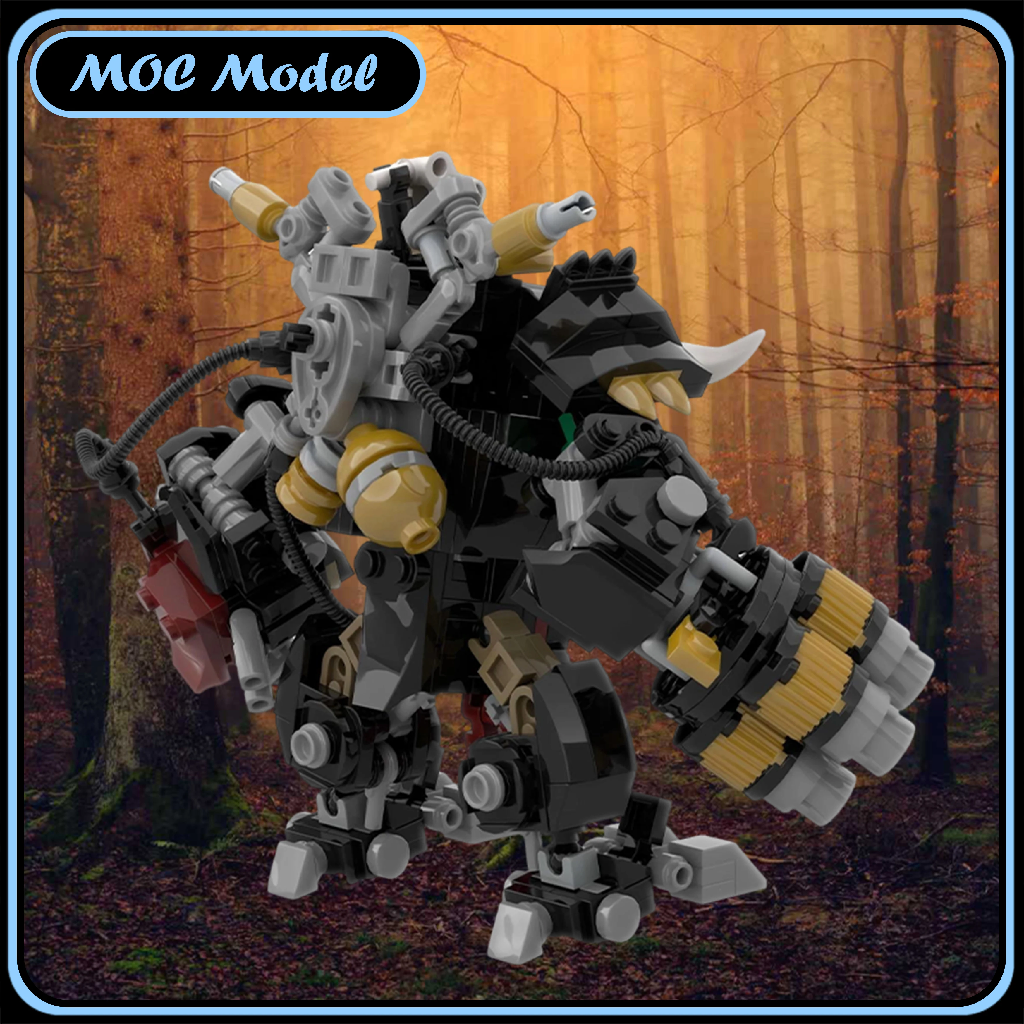 MOC modèle science-fiction Warlord figurine bricolage assemblage blocs de construction personnage inspiré par classique Game Story cadeaux pour enfants