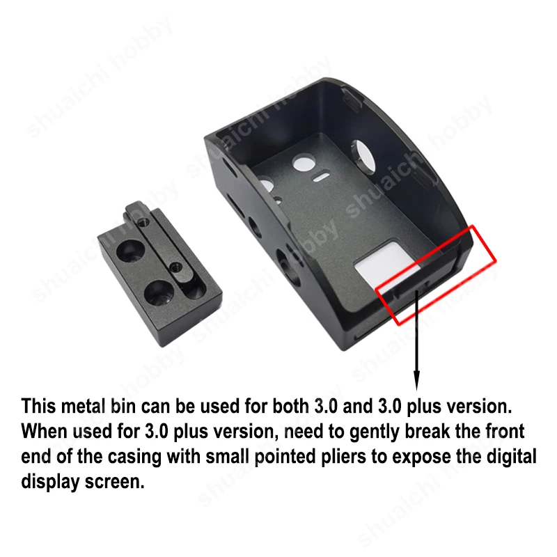 Receptor RX PORT 3,0 PLUS de 5,8G, módulo receptor de digital a analógico con alarma de bajo voltaje para gafas Fatshark DJI FPV V1 V2