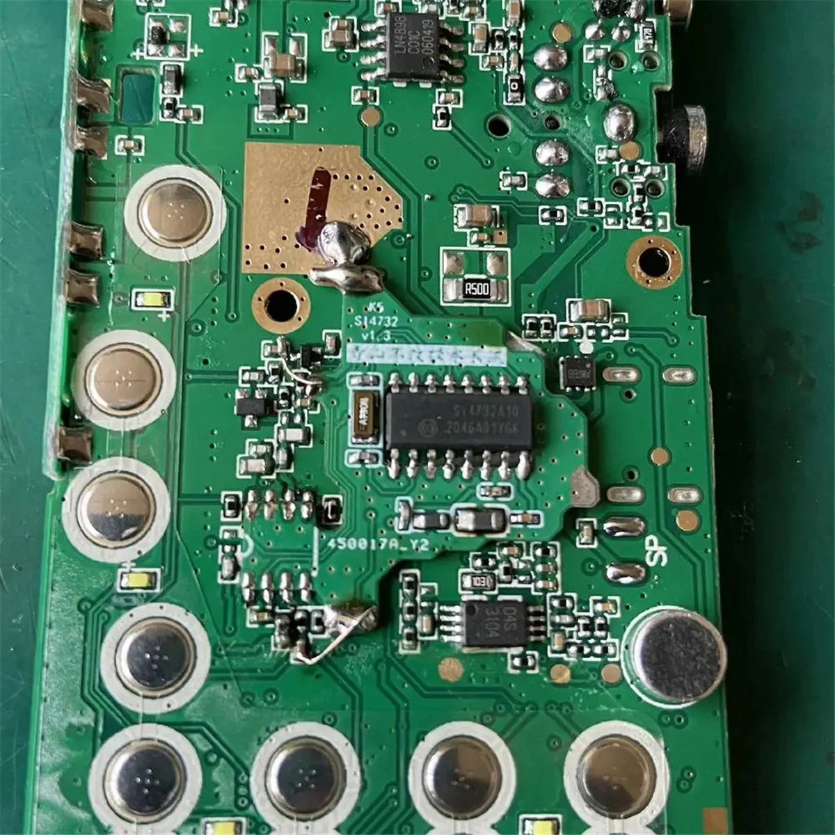 Imagem -04 - Módulo de Modificação Rádio Si4732 para Quansheng Uvk5 Uvk6 Onda Curta fm Chip de Expansão 2m