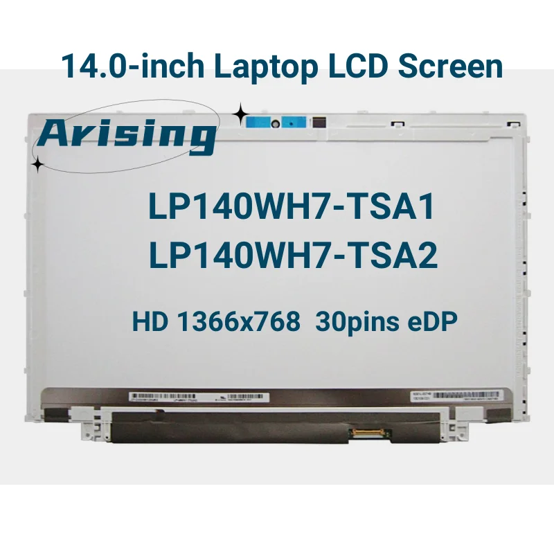 

14" Laptop LED Screen Panel LP140WH7 TSA2 LP140WH7 TSA1 LP140WH7 (TS)(A2) For Acer M5 481G 481T 841T M3-481 X483 Display Matrix