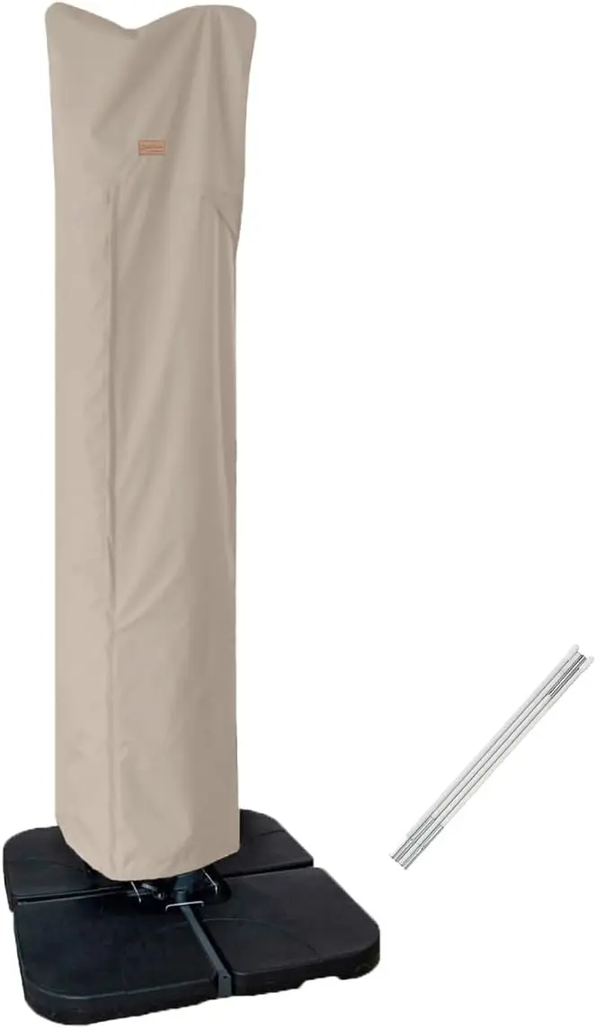 

Водонепроницаемый чехол для уличного зонта (9-13 футов) для зонтов с отдельной стойкой и прямой стойкой на молнии