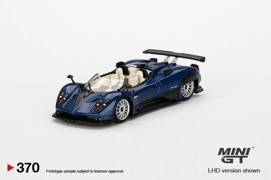 Mini GT 1:64 Pagani series Huayra zonda F Rosso Dubai Roadster Collection of die-cast alloy car model ornaments