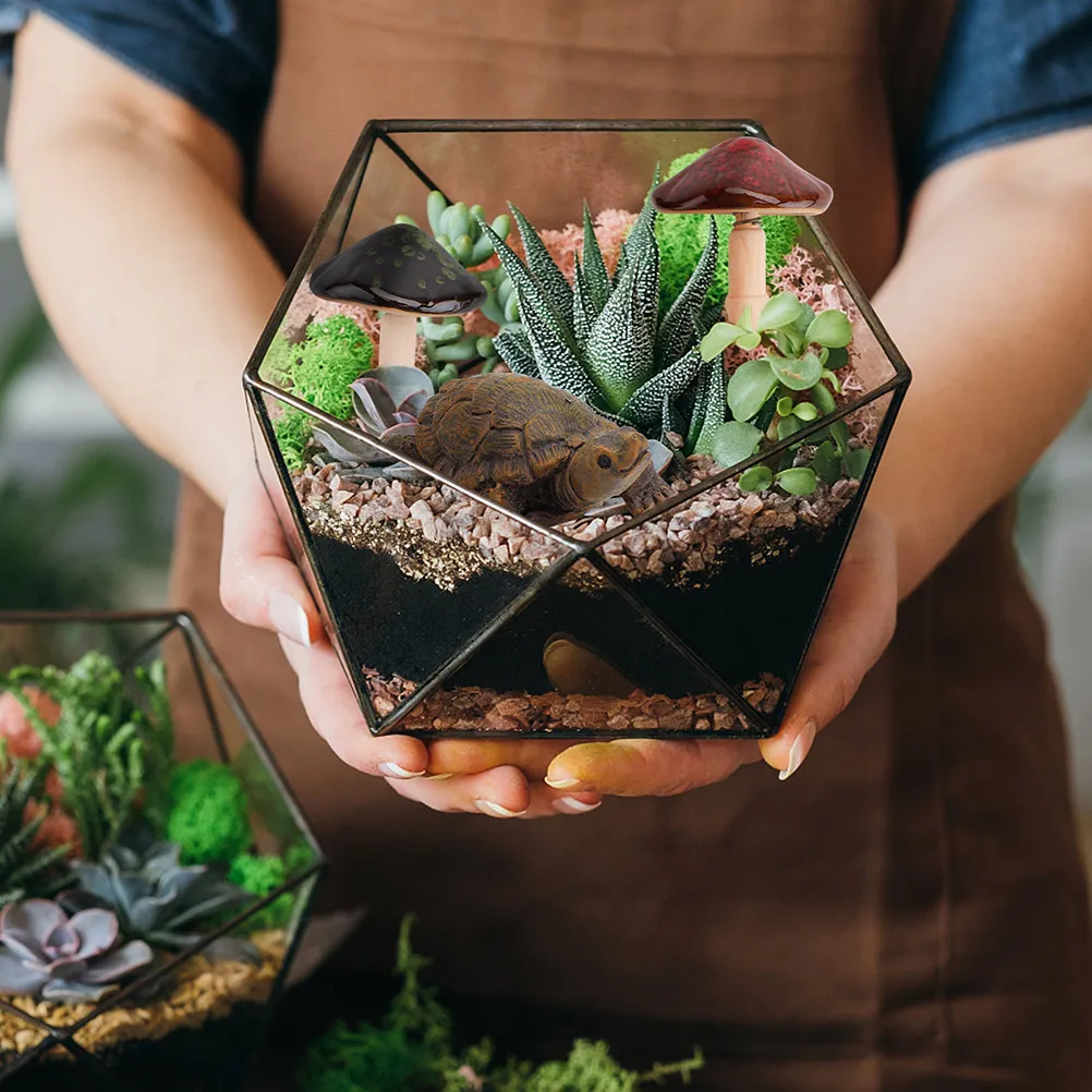 

Набор из 5 миниатюрных фигурок черепах: увлекательный развивающий аксессуар для детей, для практических занятий и творческих игр