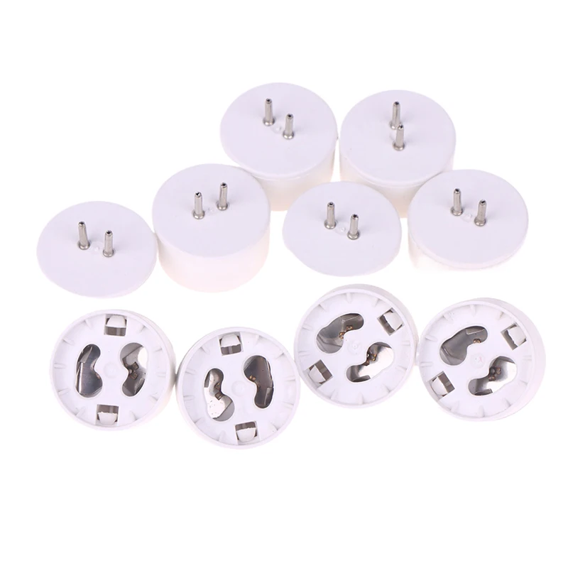 

10 шт. переходников для галогенных ламп с цоколем MR16 на GU10, высокотемпературные, для конвертации ламп