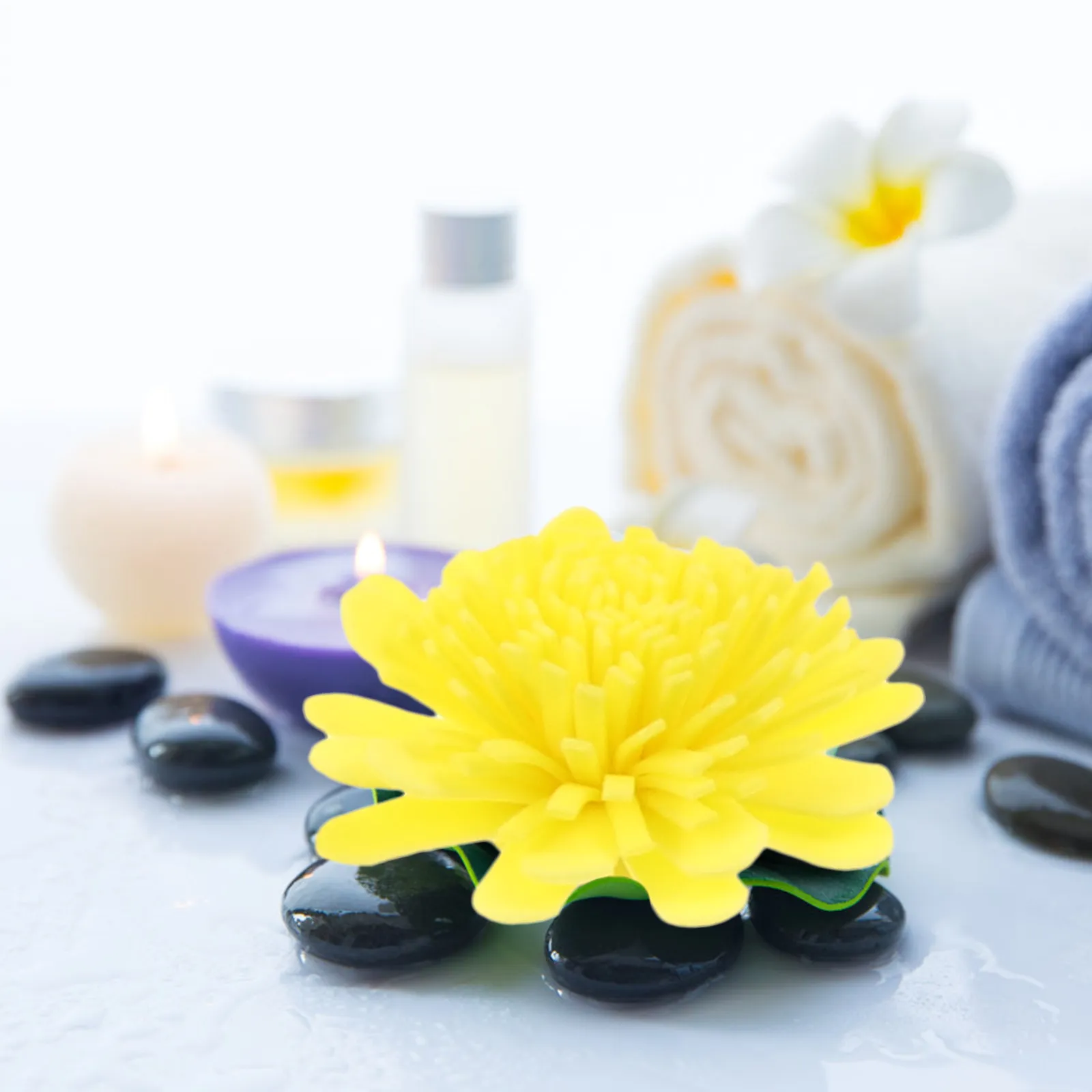 100Pcs Diffuser Flowers Pe Chrysanthemum Aromatherapy Accessories Essential Oil Scented Decoration Home Fragrance Flowers