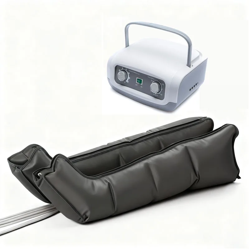 4 Chamber Manual-Wired Control Pressotherapy Leg Massager Air Maintenance Boot for Circulation