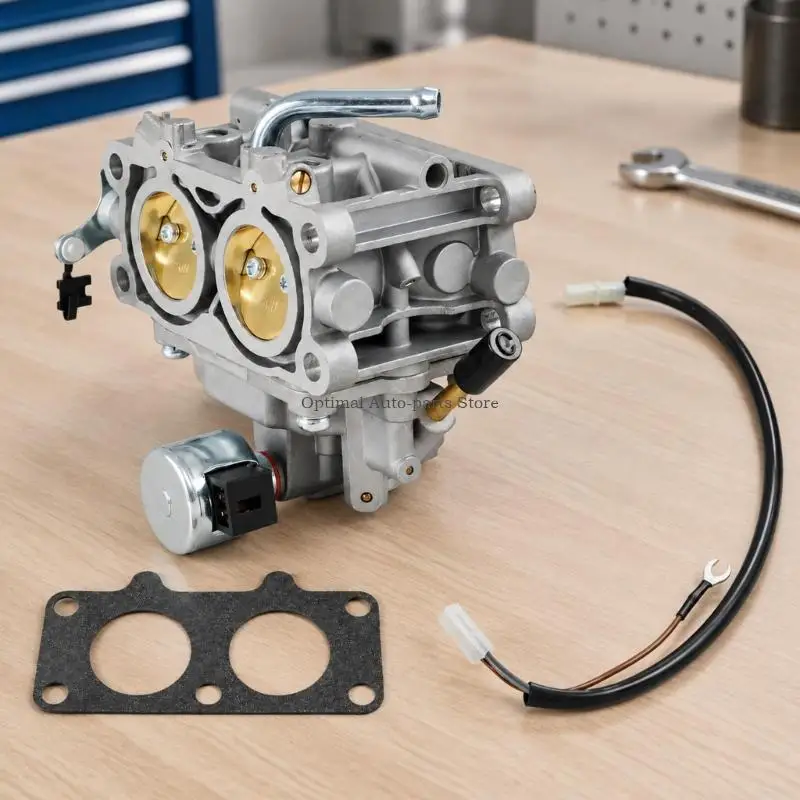 2-Bore Engine Carburetor for 08P502, 093J02, 09P602, 09P702 and 358000 Series, with Rubber Sealing Parts, Gasket and Attached