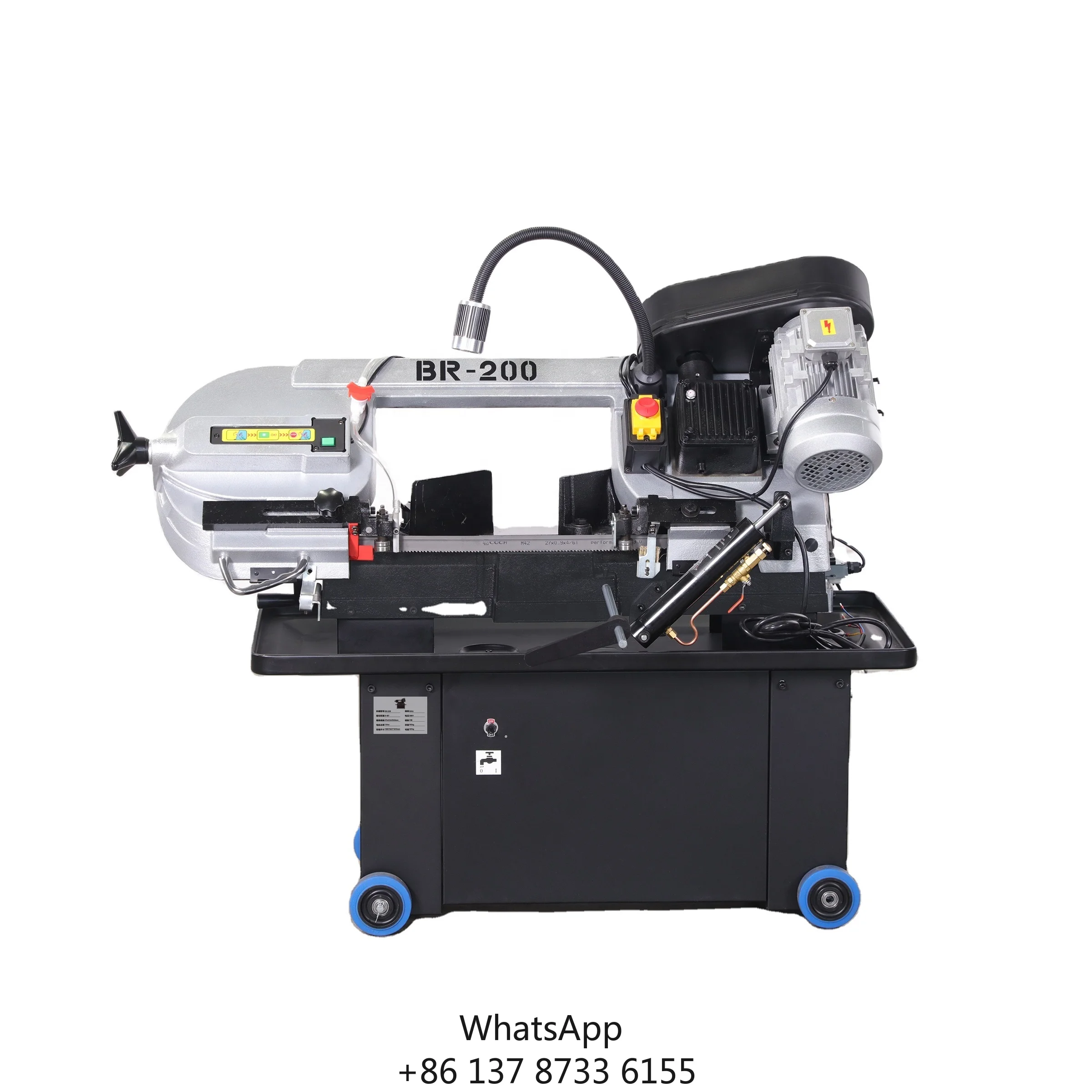 Mini Multifunctional Portable Small Band Saw Cutting Metal Wood PVC BR-200