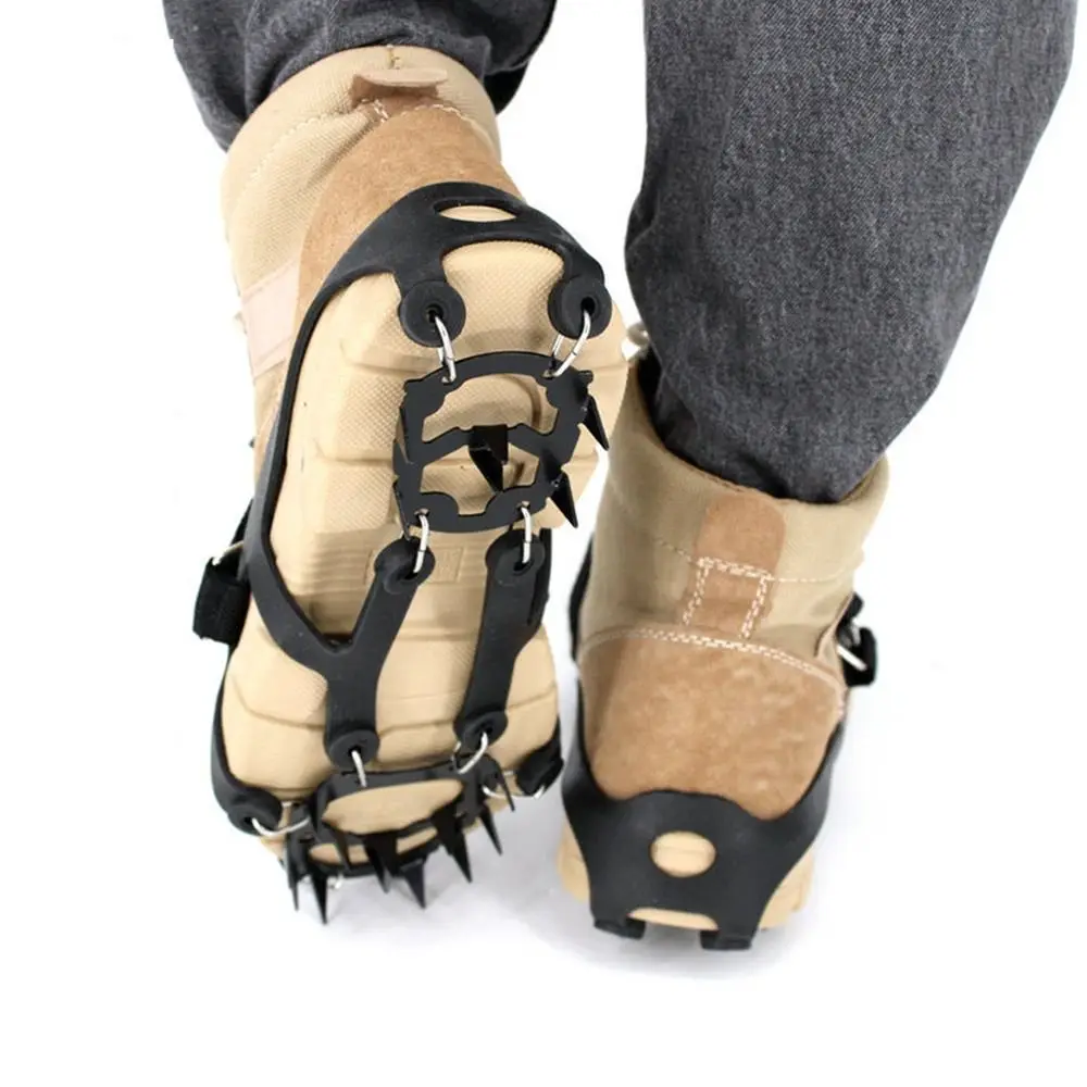 18Teeth Ice Snow Climbing Walking Boot Ochraniacze na buty Spike Cleats Raki Nowość