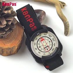 WristBand sighting compass, water proof, light weight outdoors trekking ,hunting, hiking / with extra powerful luminous compass