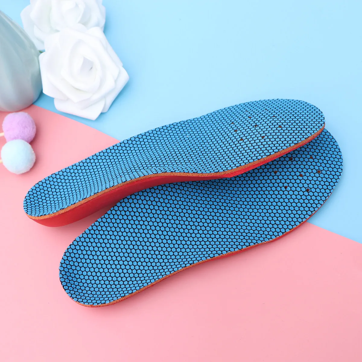 

Children Shoe Insoles M Size Eva Arch Support Flatfoot Correction Pain Relief Insole For Kids Foot Care Tool Breathable