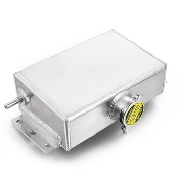 1.6L アルミラジエーター冷却液オーバーフロー水タンク拡張リザーバーボトルユニバーサルシビック 240SX WRX エクリプス 1.6L