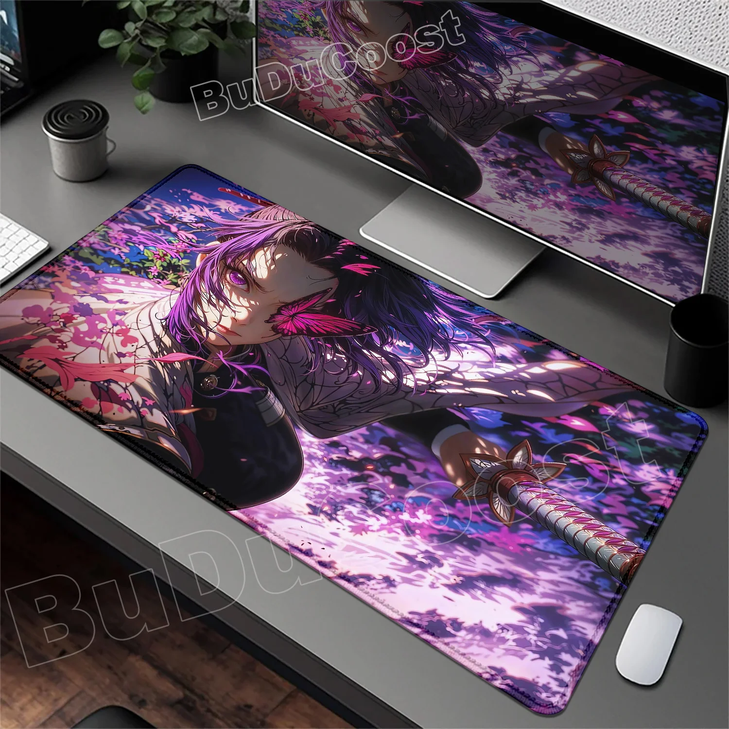 HD печать аниме коврик для мыши Лидер продаж Demon Slayer большой ковер настольный коврик компьютер ноутбук ПК игровые периферийные аксессуары коврик для мыши
