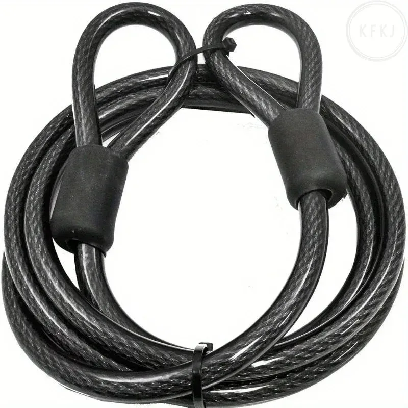Security Cable Chain 1.2m for Cycling MotorcycleHelmet Protection Bicycle Accessories Bike Lock-Anti-Theft New High Quality