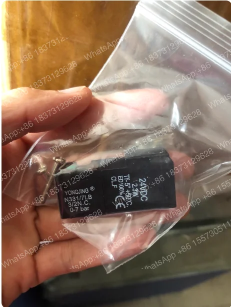 Подходящий электромагнитный клапан N331/7LB 3/2NC 0-7 бар, 24 В постоянного тока, 2,3 Вт