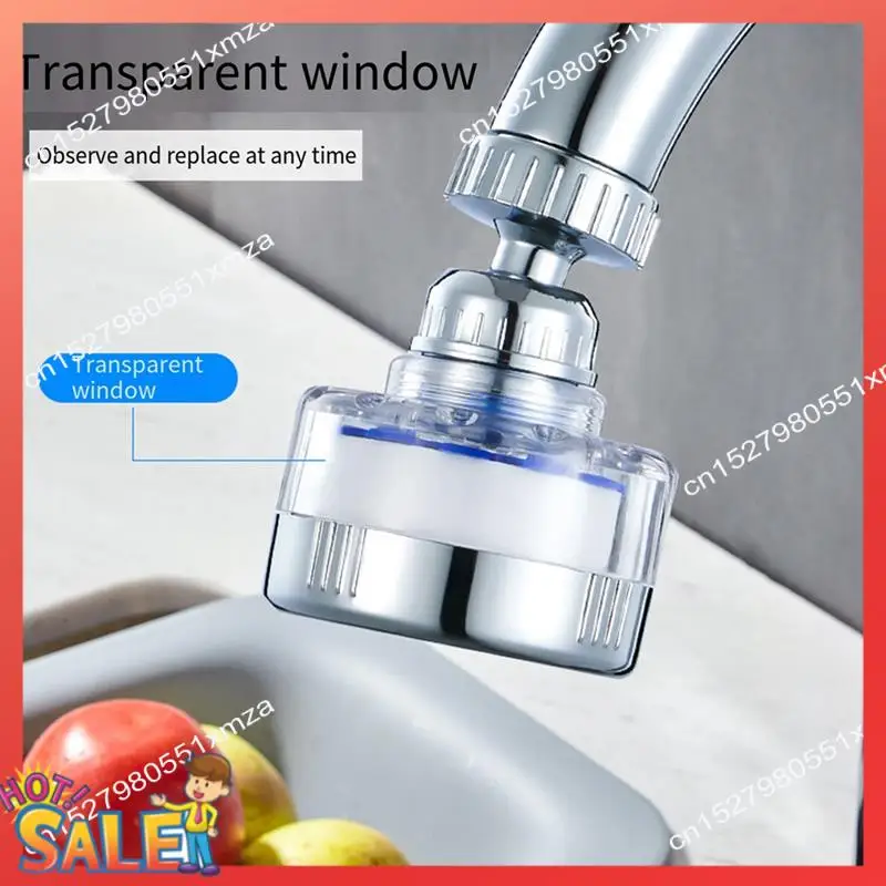 

Фильтр для воды для раковины ABCL Faucetz, 360° ° Вращающиеся фильтры для крана, очиститель, кухонный кран, фильтр для крана, прочный для домашней кухни