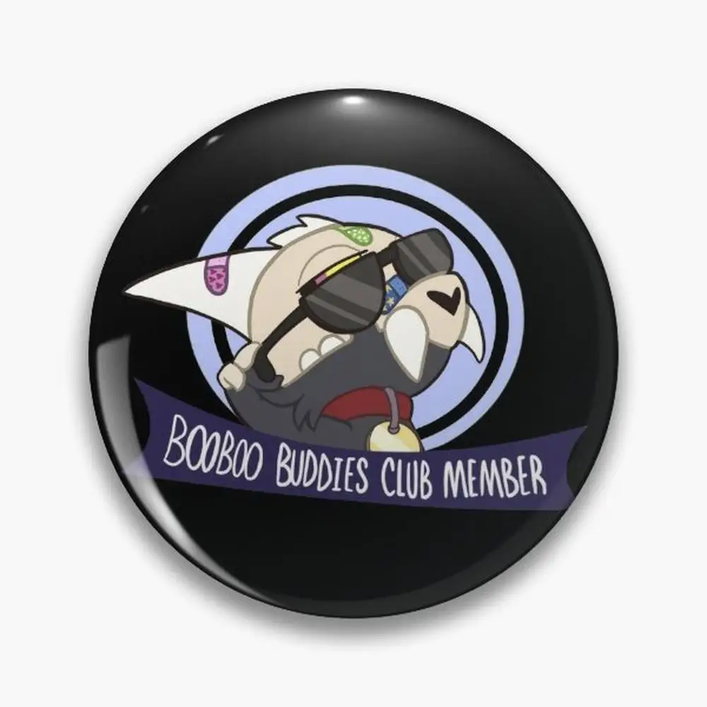 BooBoo Buddies Club Member Pin Buttons Brooches  Jewelry Accessory Customize Brooch Fashion Lapel Badges