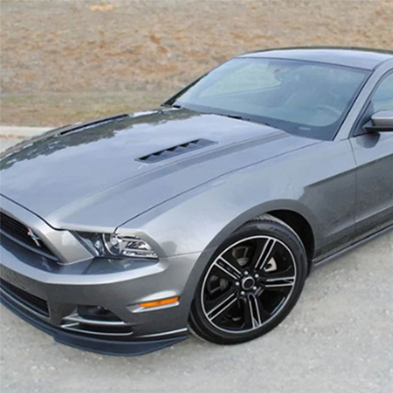 

Надежный совок воздухозаборника капота автомобиля, охлаждающая панель вентиляционной жалюзи, панель воздухозаборника капота, ABS, 17X5 дюймов