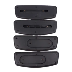 1Pair Office Chair Replacement Armrest Arm Pads With Mounting Hole Easy Installation Gaming Chair Parts