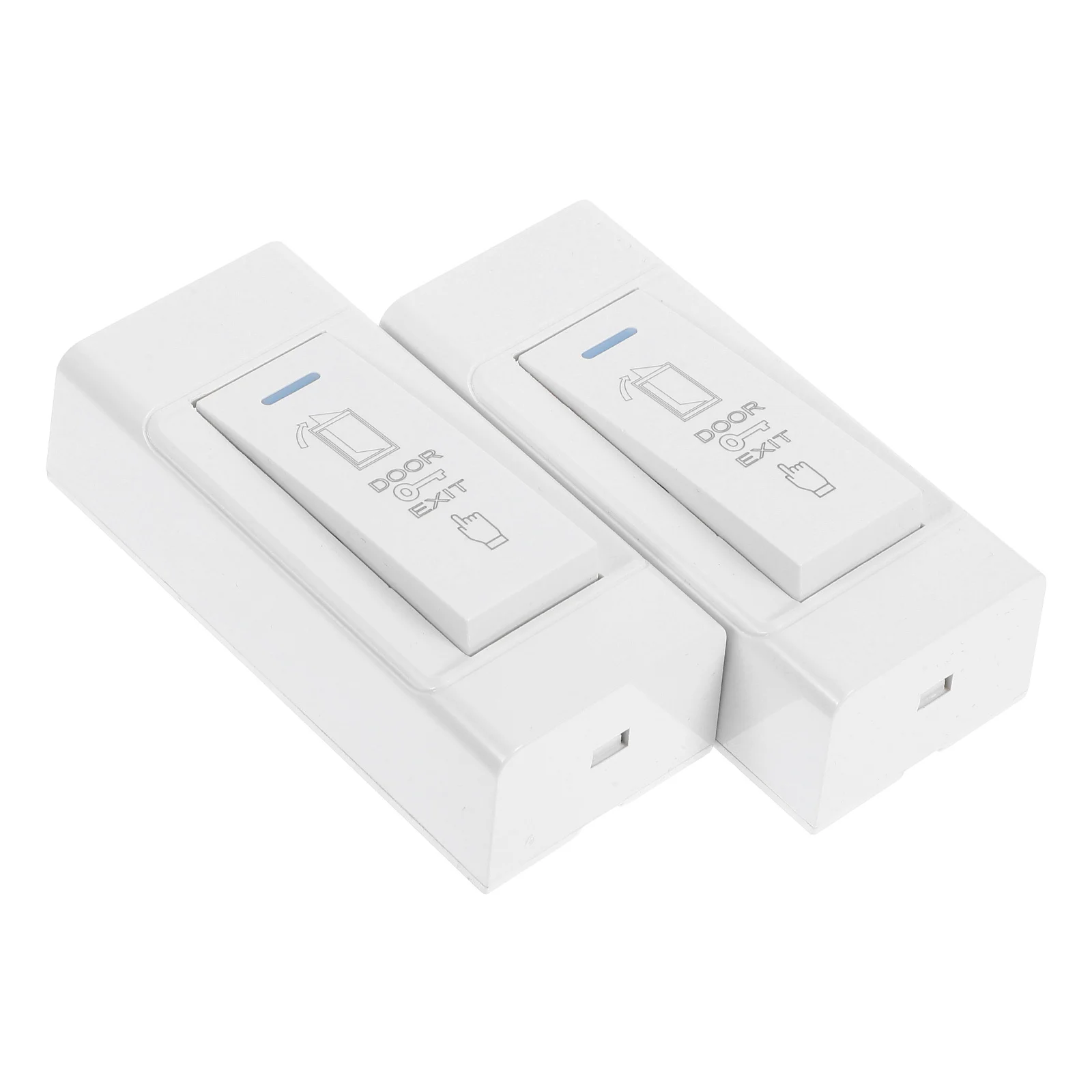 2 uds interruptor de alta resistencia botón de salida Panel montado en superficie Control de acceso de puerta hogar Oficina dormitorio armario