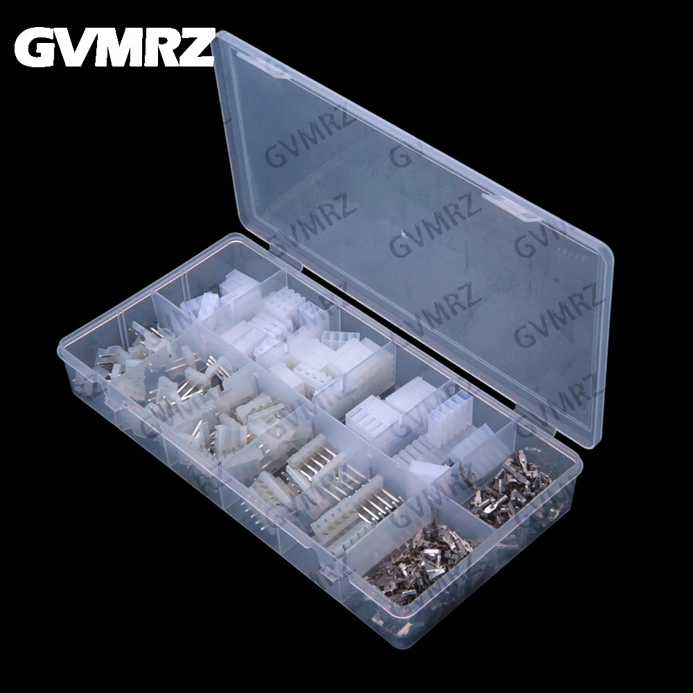 230PCS/Box CH3.96mm 2p3p4p5 pin 3.96mm pitch terminal kit housing pin socket JST connector