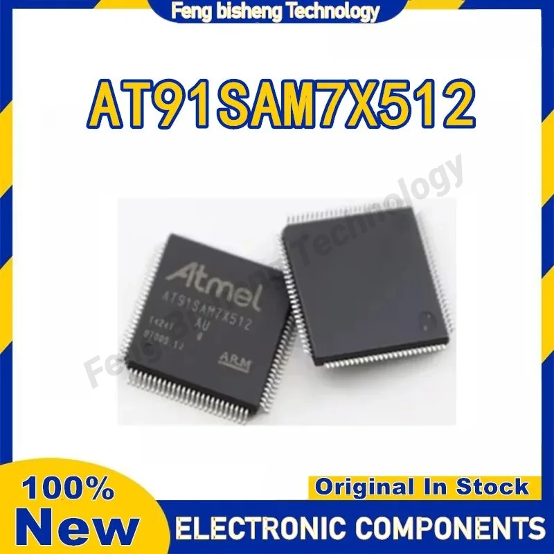AT91SAM7X512 AT91SAM7X512-AU LQFP-100 IC MCU Chip 100% New Original in stock