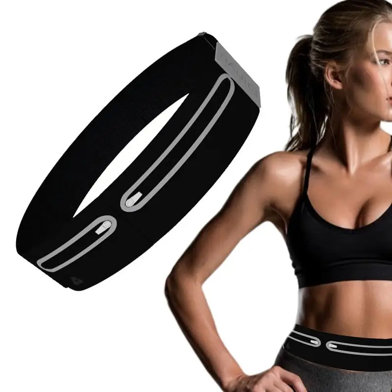 Riñonera reflectante para hombre y mujer, bolsa de cintura para correr, entrenamiento, ejercicio, teléfono