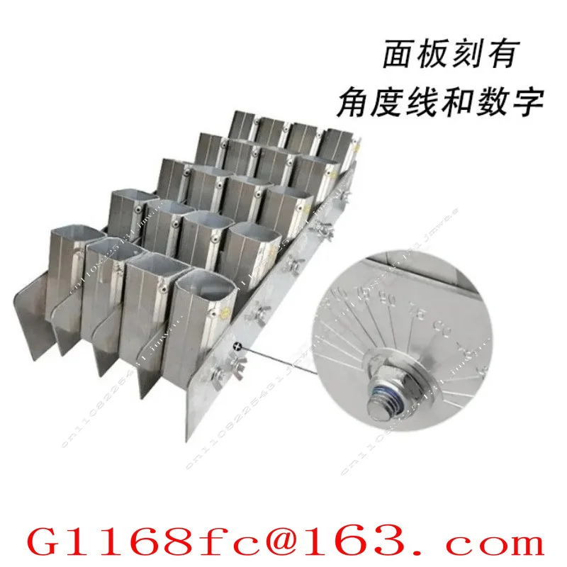 Gift Flower 2-inch Adjustable Angle Frame Inner Diameter 64mm Aluminum Alloy Festival Supplies Gift Flower Props