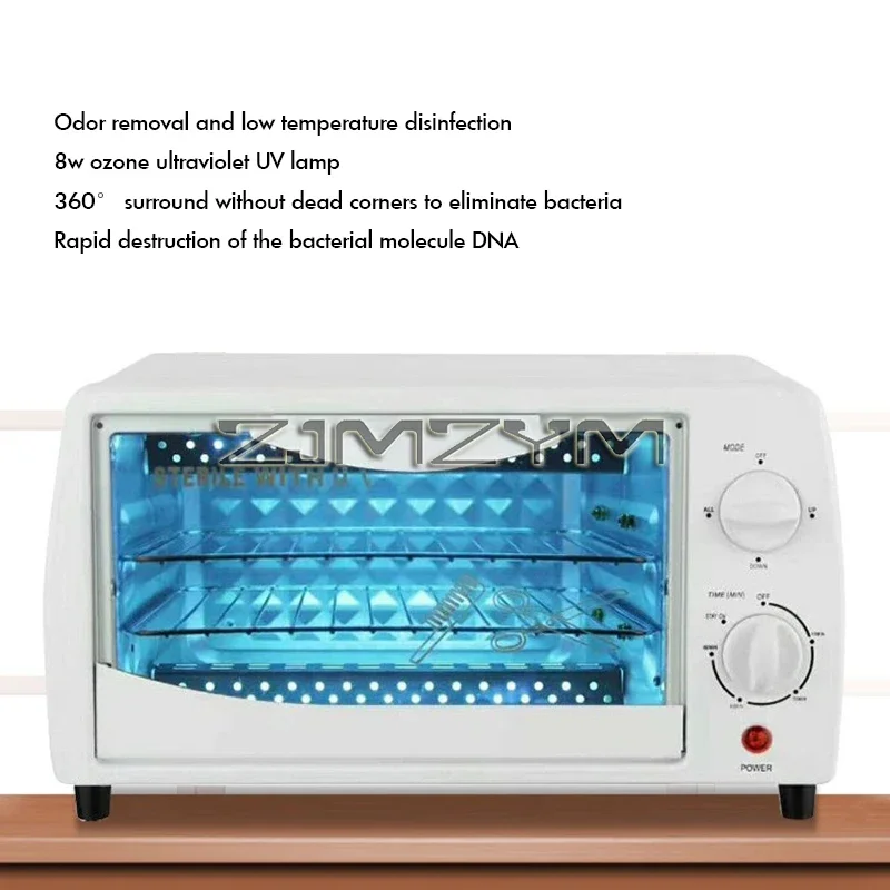 Esterilizador UV doméstico, Manicure, Pincéis de maquiagem, Barbearia, Sanitizer Ultravioleta, Nail Equipment, UV-608, 1Pc