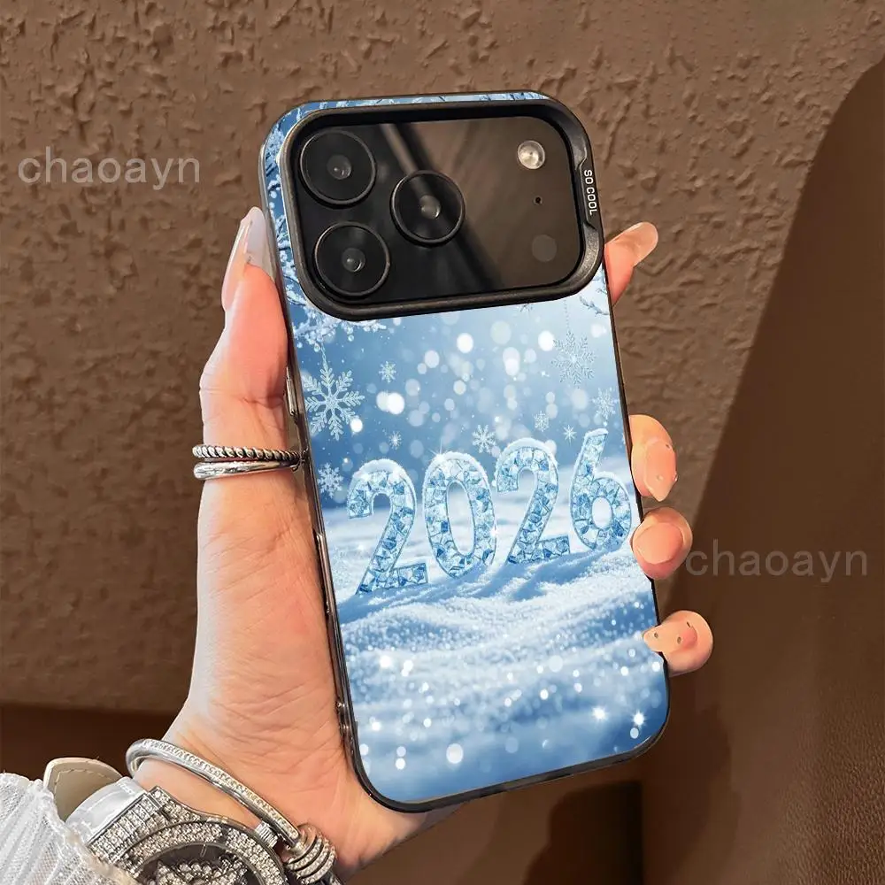 حافظة هاتف رقم 2026 لهاتف iPhone17 16 15 14 13 12 11 Pro/ Max/Plus غطاء خلفي مقاوم للصدمات ومضاد للبصمة #1