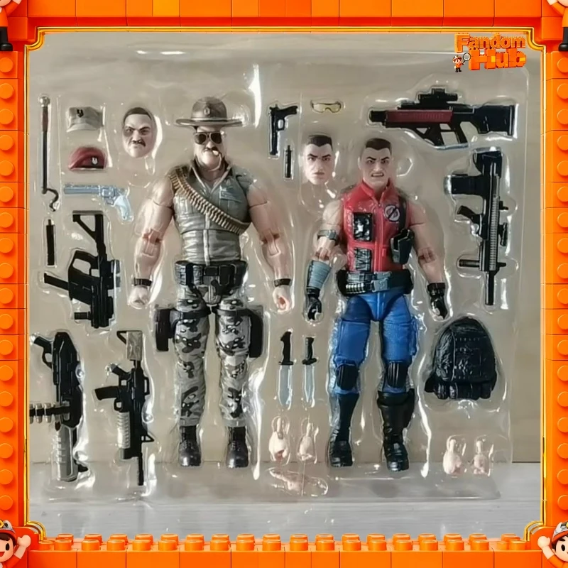 

Genuine G.I. Joe Gi Joe Classified Series Gij 173 Sgt. Slaughter & Felix "Mercer" Stratton Action Figure Model Toy Fans Gift