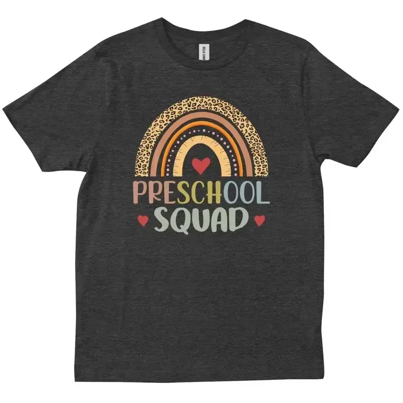 Third Grade Rainbow Girls Boys Teacher Team 3rd Squad New T shirt
