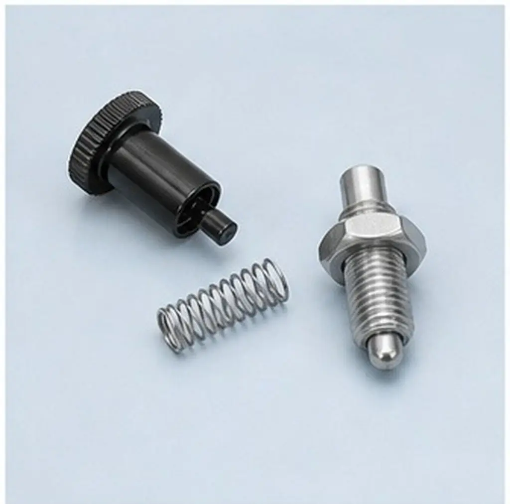 Steel Pin Locking Stainless Spring Plunger Knob Indexing Halloween Christmas Lock Pin Locator Pin Locking Pin Locating Pin