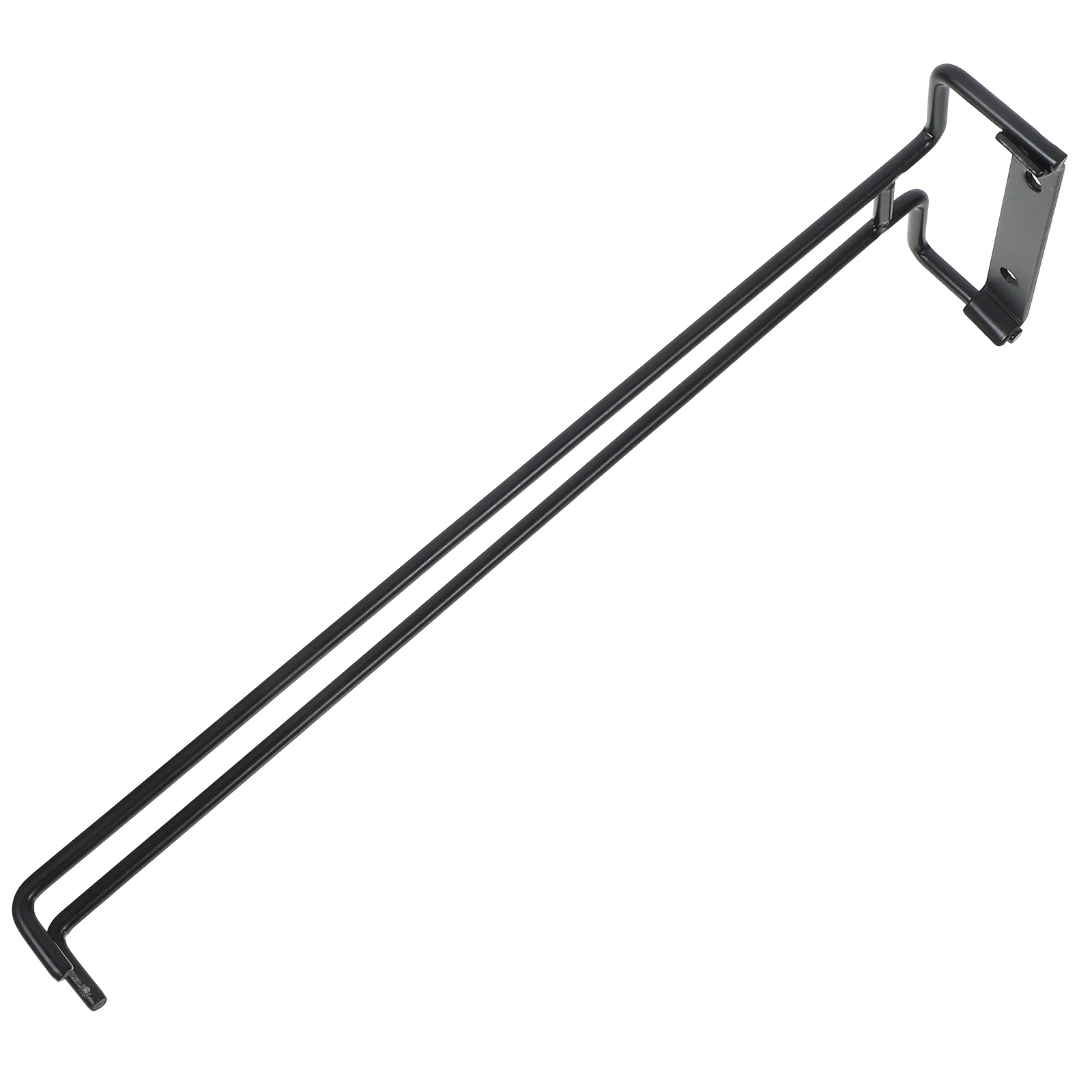 

Red Glass Display Stand Stemware Rack Holder Shelf Hanging Storage Organizer for Home Bar Restaurant