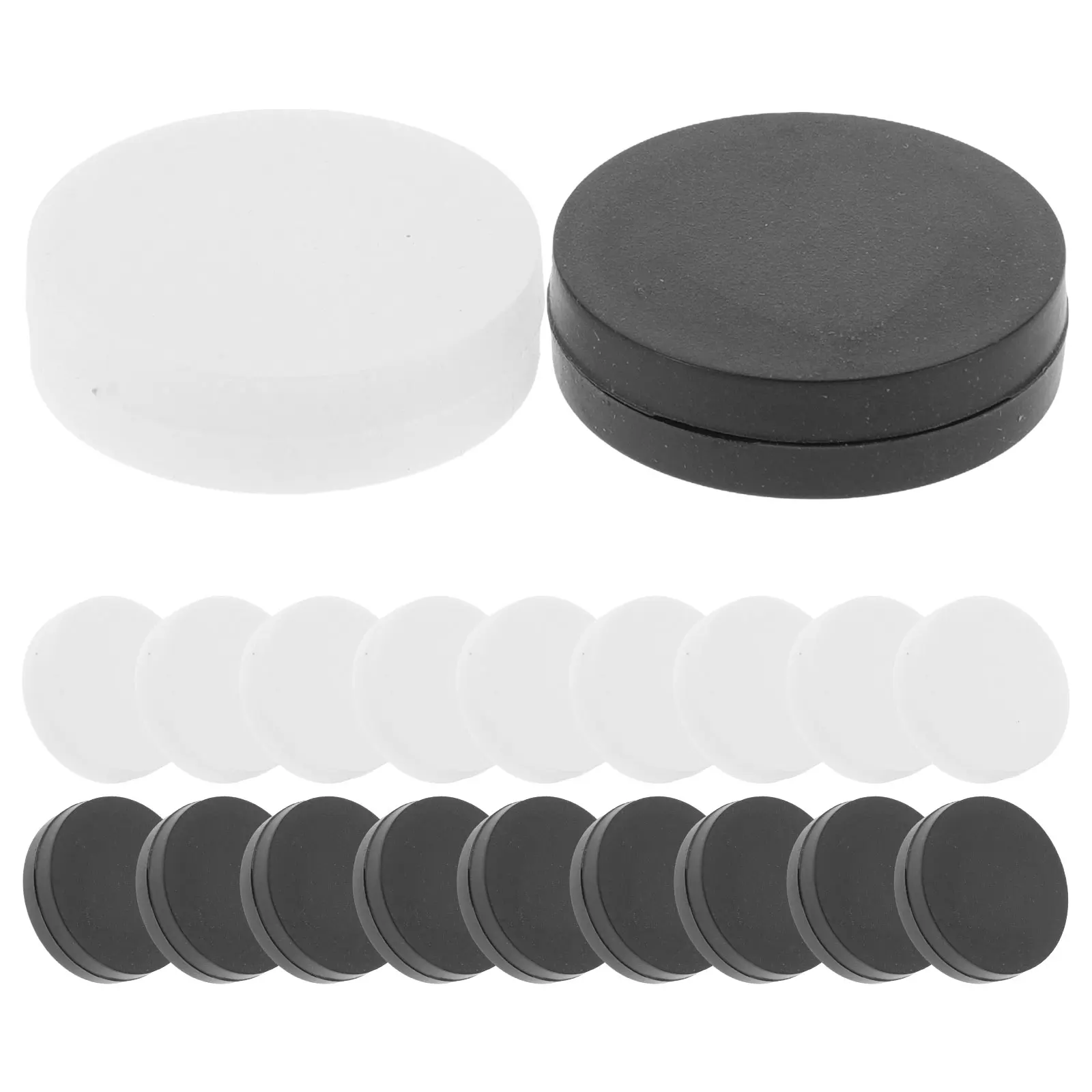 30 قطعة من قطع الداما البلاستيكية، أرقام مدقق الألعاب، قطع غيار لقطع ألعاب الطاولة الشطرنج المحمولة #1