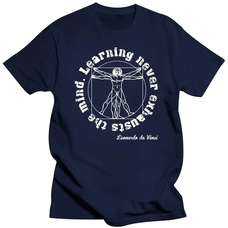 Leonardo Da Vinci T Shirt Back To School Tee Shirt 033928