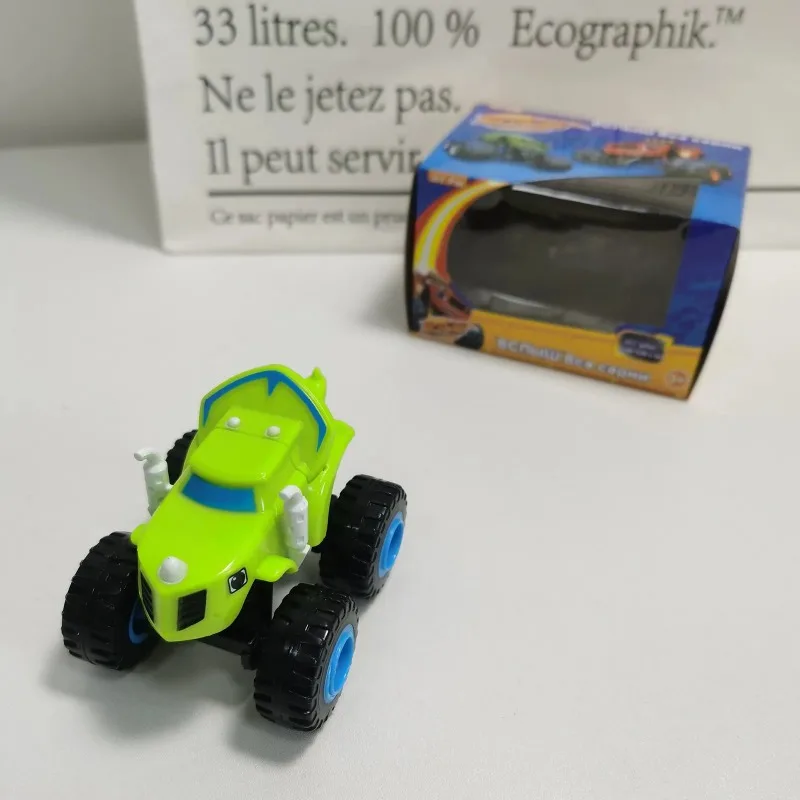 Klassisches Flammen-Automodell, Trägheits-Druckgussauto, Renngrafiken, Flammen-Kinderspielzeug, Monster-Trucks, Spielzeugautos für Kinder. – Detail 7