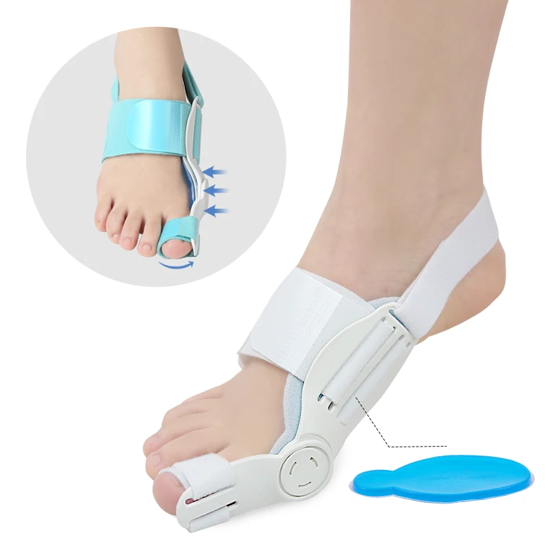 Toe Separator Hallux Valgus Bunion Corrector Hammer Toe Straightener Foot Pain Relief Orthopedic Pedicure Tool Foot Massage Care