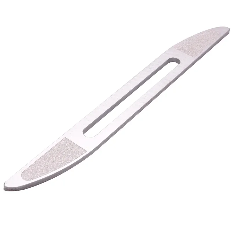 

Профессиональный напильник для гитарных ладов из нержавеющей стали, инструмент для мастера с алмазными абразивами для гитары, бас-гитары, гавайской гитары, укулеле, ремонт