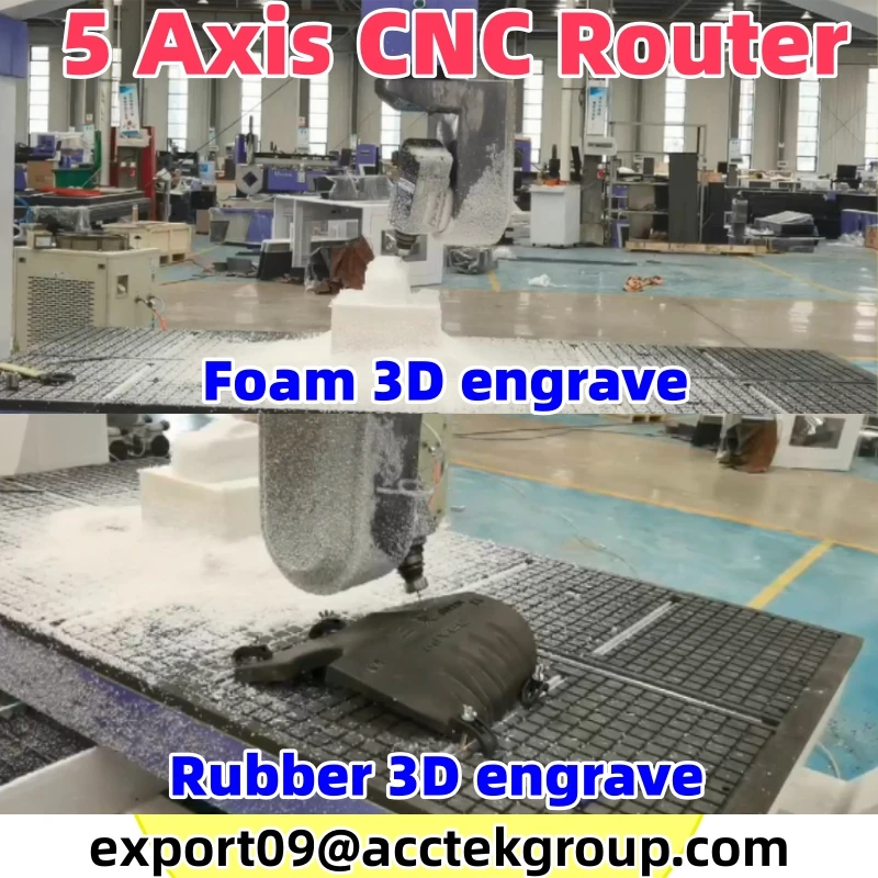 أفضل عرض 1325 2030 2040 آلة توجيه CNC مخصصة 4 محاور 5 محاور آلة نحت ثلاثية الأبعاد حفارة الخشب