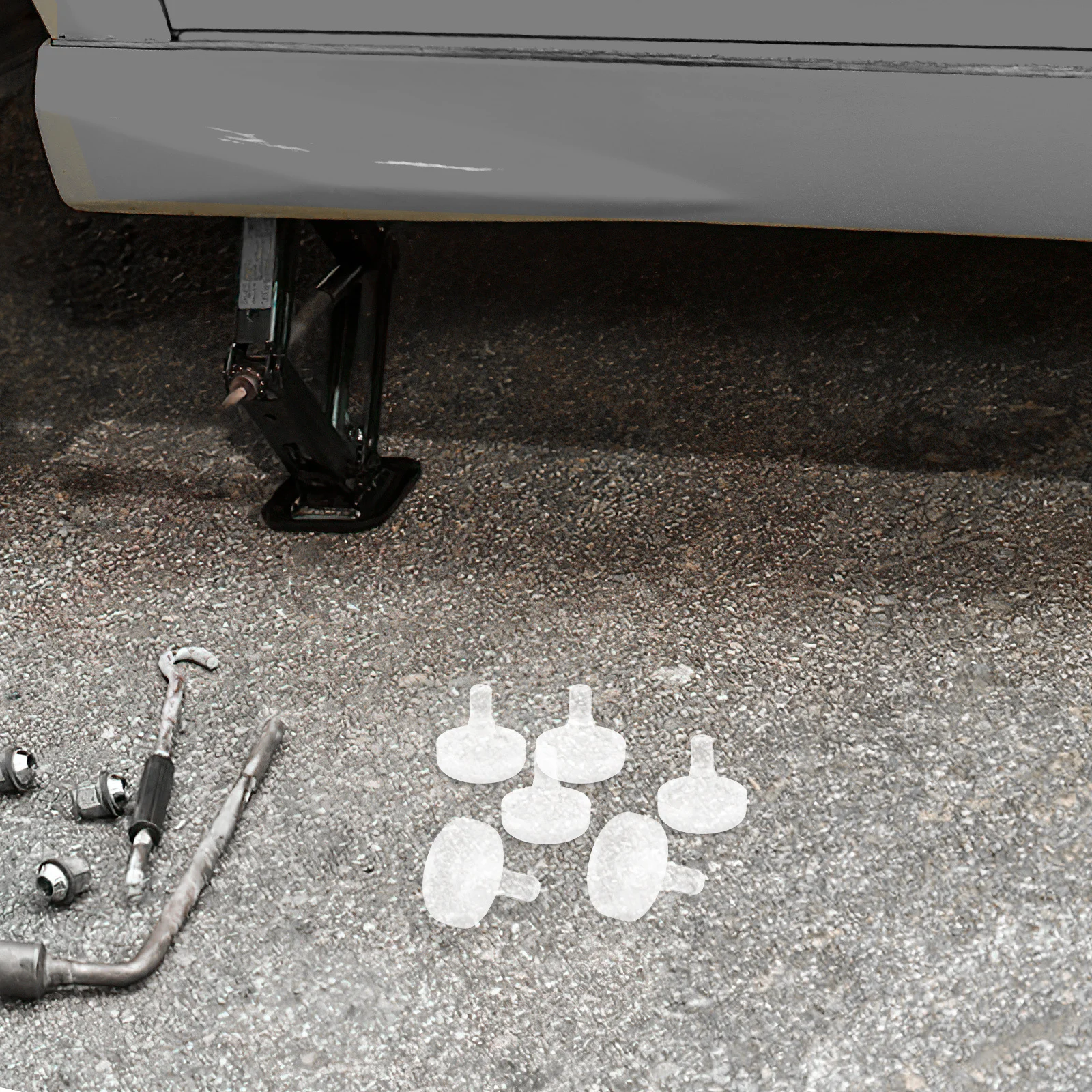 

10pcs Brake Light Switch Rubber Stopper Durable Fit For Car Brake Pedal Switch Automotive Accessories Pedals Parts