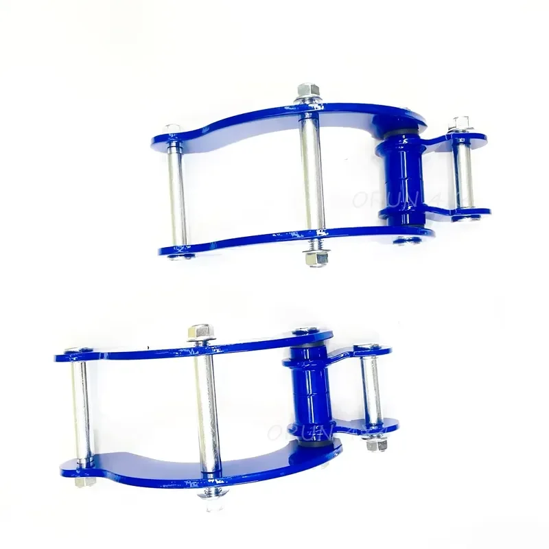 for RANGER 2012-2021 T6 T7 T8 Wholesale 4WD Rear Leaf Spring Extended STD G-Shackles Double Comfort Shackle Kit