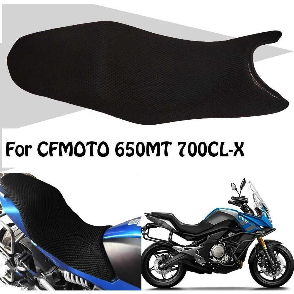 Motorfiets Zitkussen Cover Voor CFMOTO CF 650MT 650MT CLX700 3D Waterdicht Ademend Mesh Zitkussen Cover Accessoires