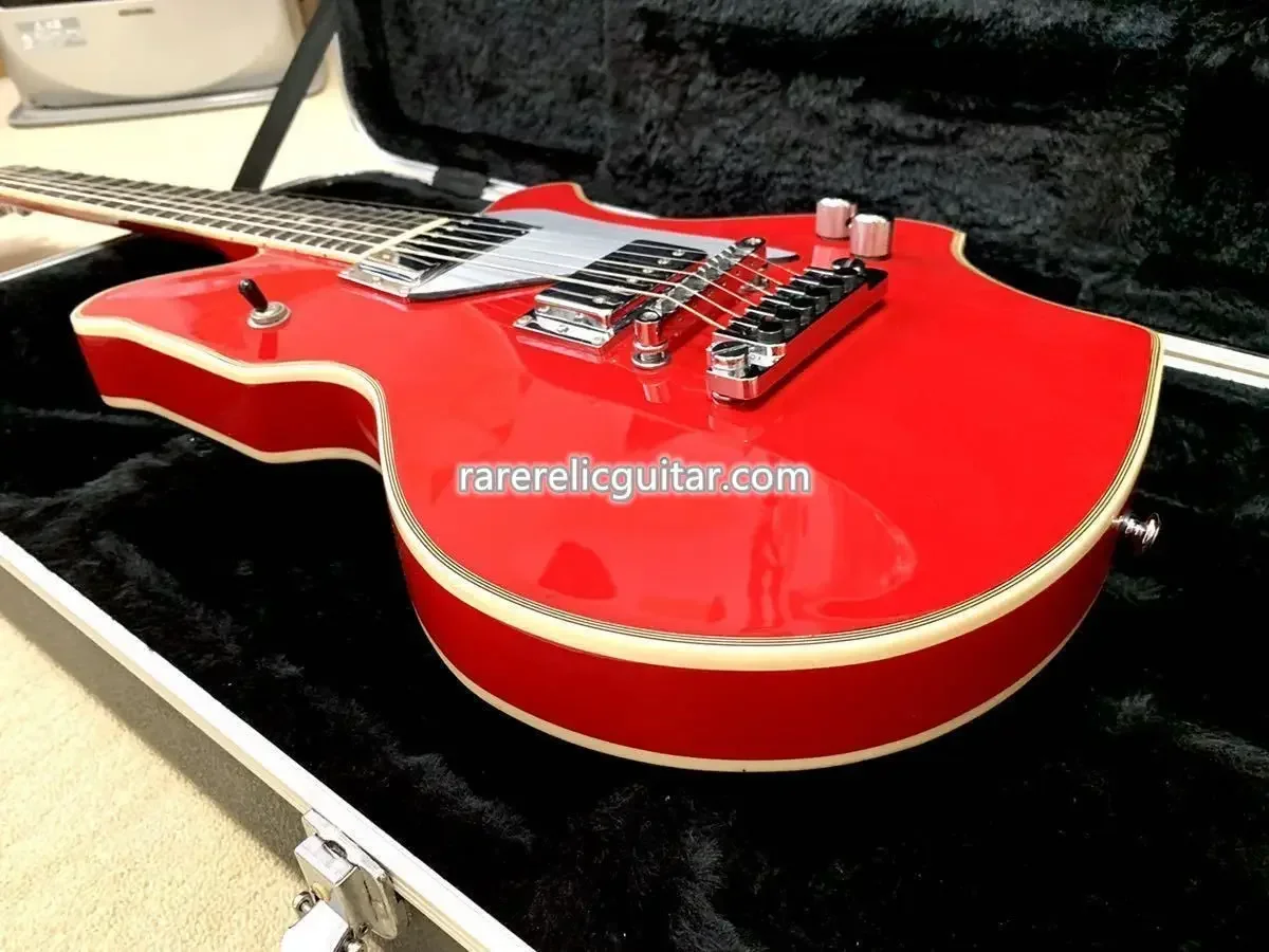 Rare Adrian Vandenberg Red Electric Guitar TP-9 Bridge Grover Tuners Gold Hardware Special Inlay