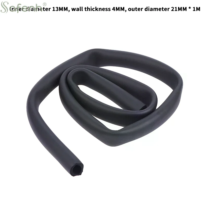 1M NBR Foam Rubber Tube Handle Attachments High Density Foam Grips Cover For Gym Home Fitness Antiskid Equipments Wear-resistant