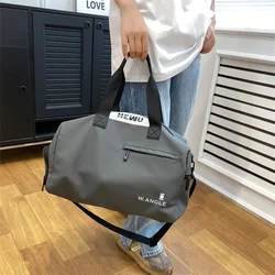 Bolso de mano de gran capacidad para hombre y mujer, bolsa de Golf de alta calidad con separación en seco y húmedo, de viaje, 2024