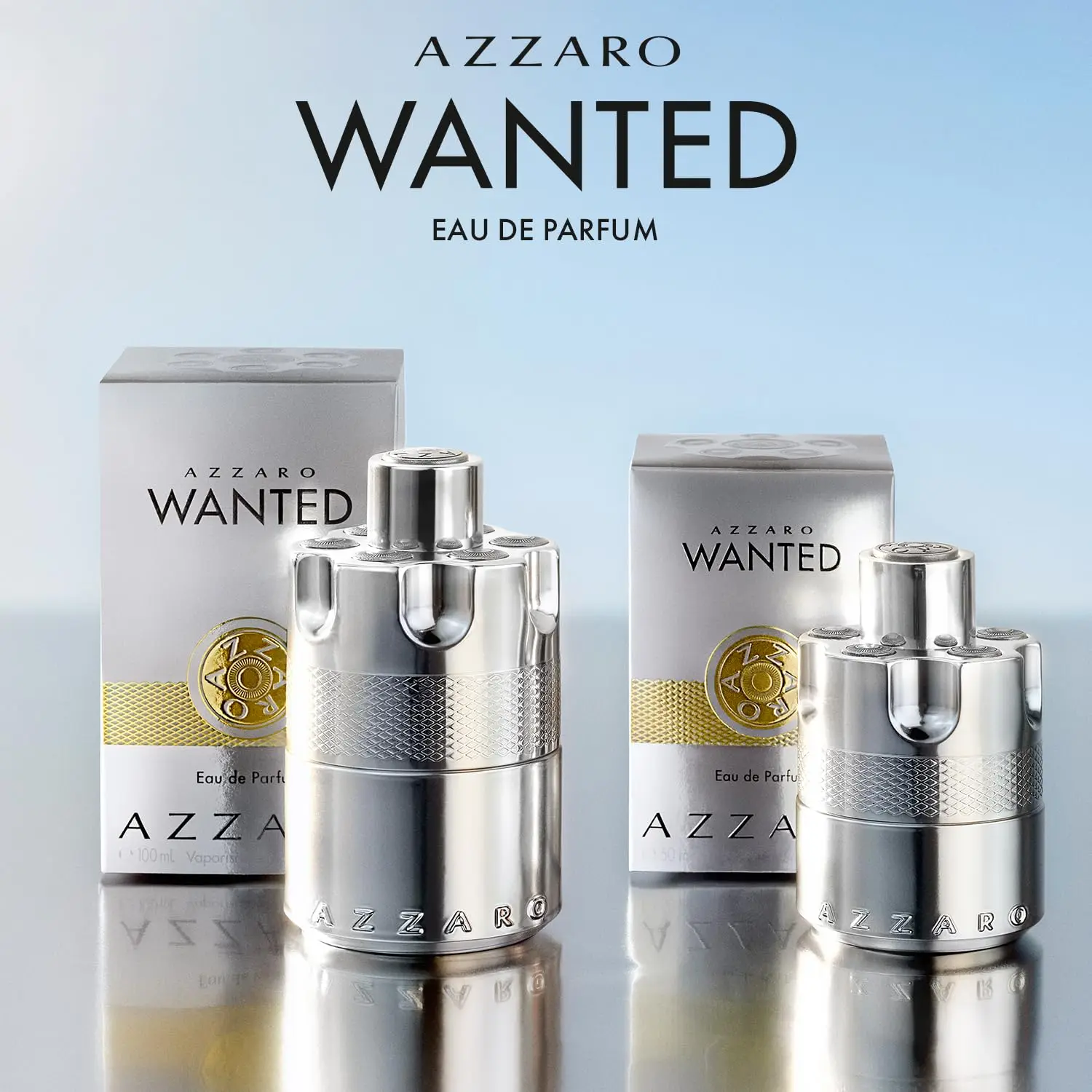 Azzaro Wanted Eau De Parfum - Energizing & Intense Mens Cologne Fresh Notes  Vetiver - Lasting Wear - Luxury Perfumes for Men