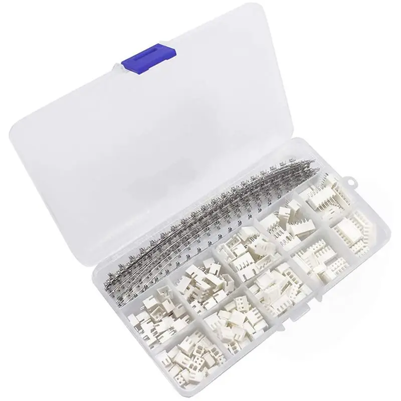 dt17-2300pcs-254mm-jst-xh-connector-kit-female-pin-header-2-3-4-5-6-pin-housing-adapter-plug