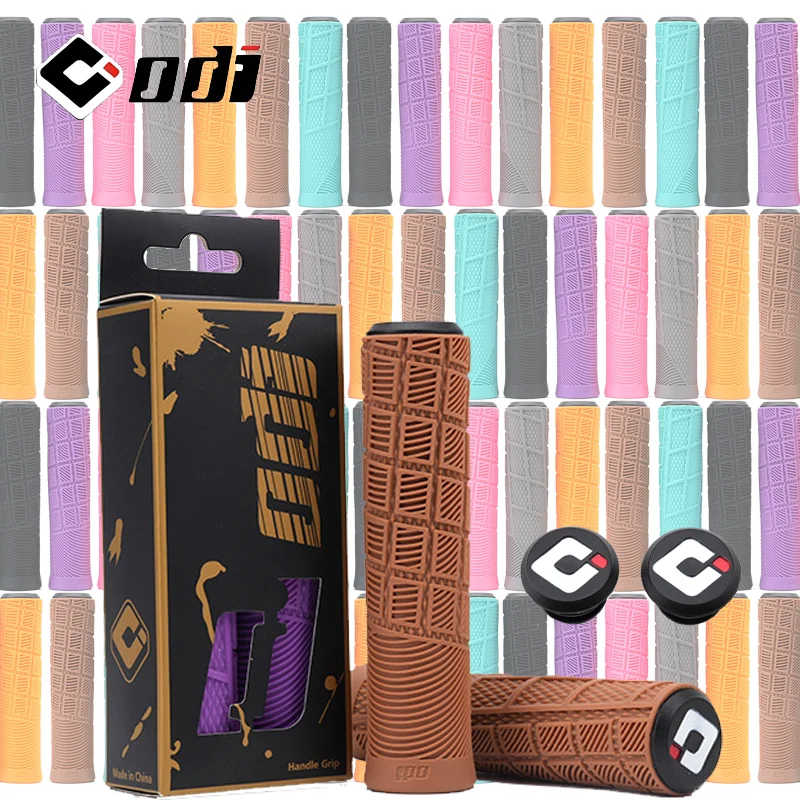 

ODI Silicone Bike Grip MTB Comfortable Wear resistant Handlebar Grip General Anti-slip Folding BMX Bike Handle Cuff Bike Part