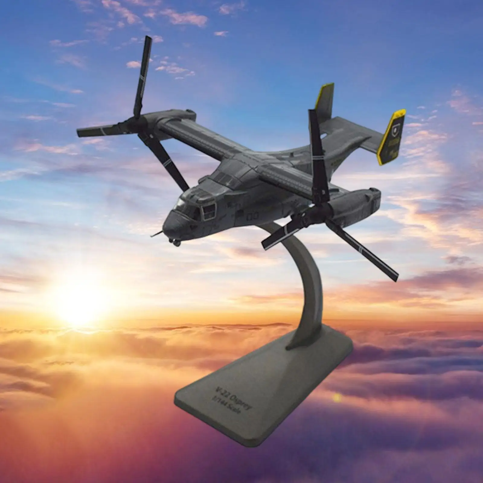 

1/144 V22 Модель вертолета Украшение самолета Взрослые Дети Авиация Памятно